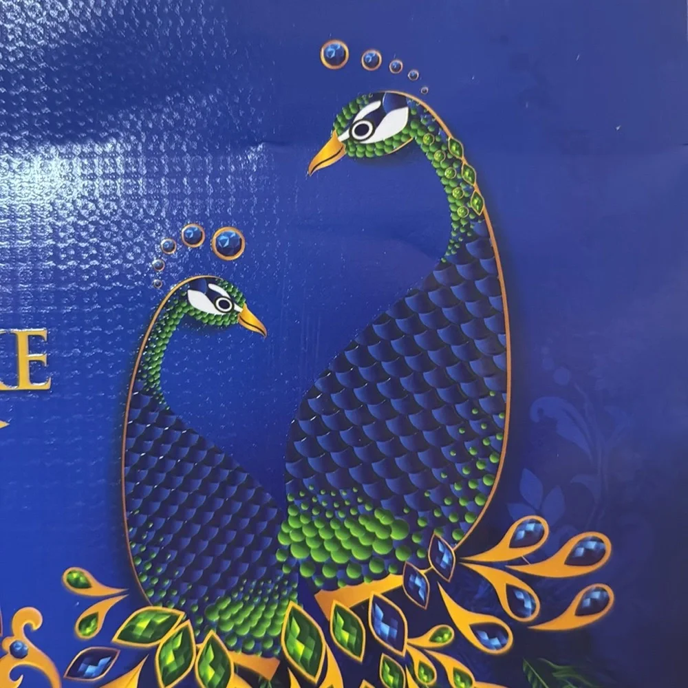 Phuc An Bakery Moon Cake Gift‎ Bag Peacock Premium Banh Trung Thu Collectible